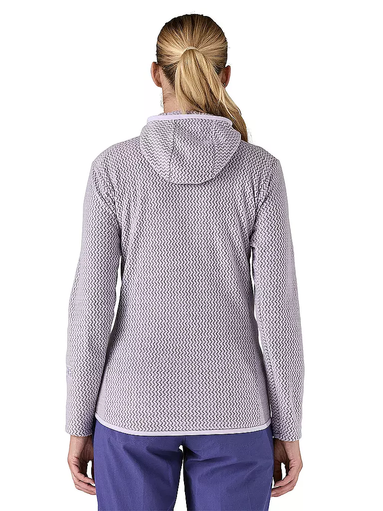 PATAGONIA | Damen Fleecejacke R1® Air Full-Zip Hoody | Lilas