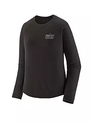 PATAGONIA | T-shirt de sport pour femmes Cap Cool Trail Grap | Noir