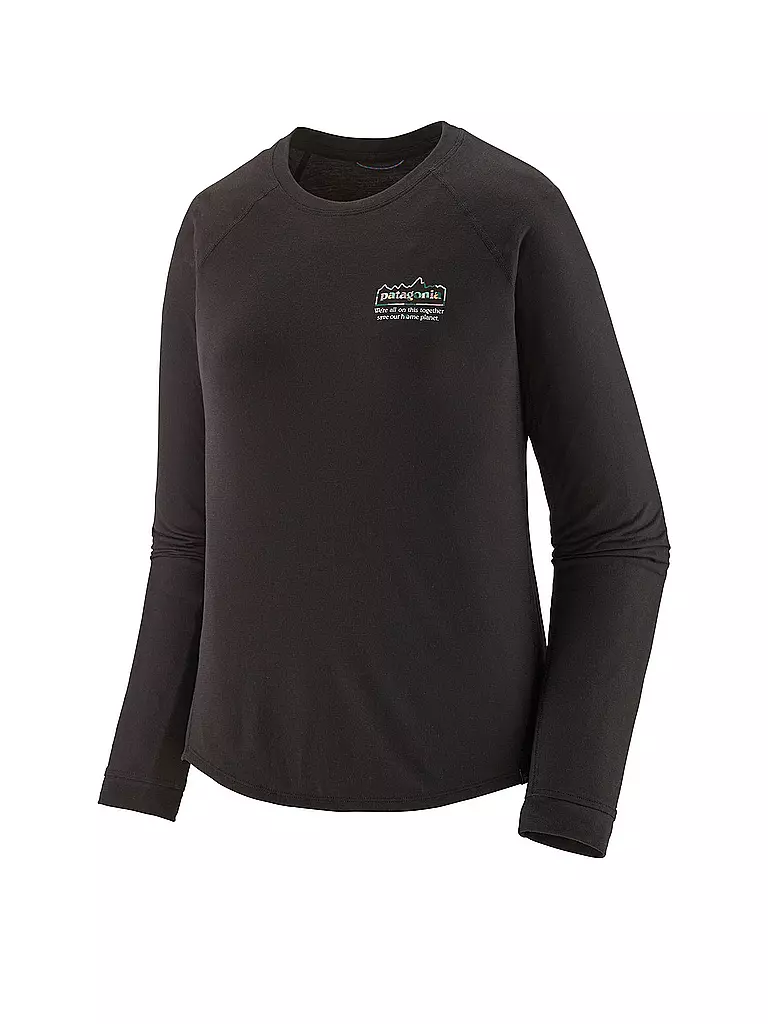 PATAGONIA | Damen Funktionsshirt Cap Cool Trail Grap | Noir