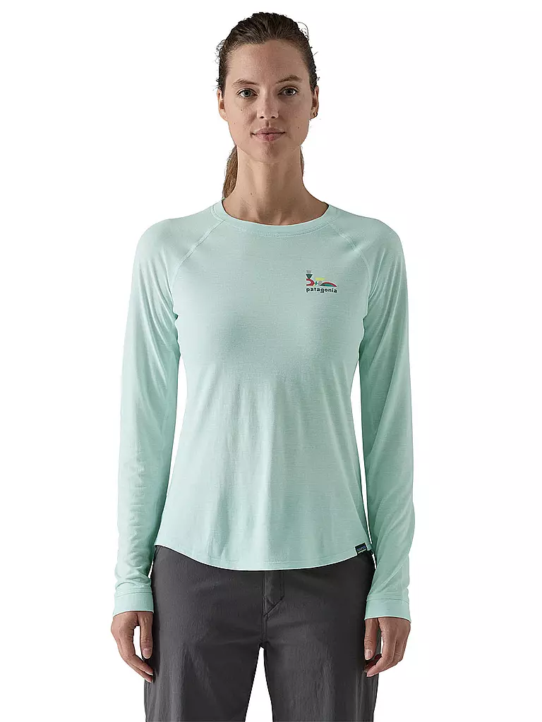 PATAGONIA | Damen Funktionsshirt Cap Cool Trail Grap | Vert clair