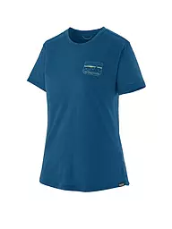 PATAGONIA | Damen Funktionsshirt Capilene® Cool Merino Graphic | Bleu