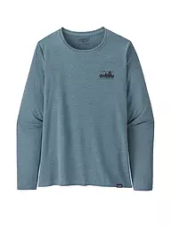 PATAGONIA | Damen Funktionsshirt Long-Sleeved Capilene® Cool Daily Graphic | Gris