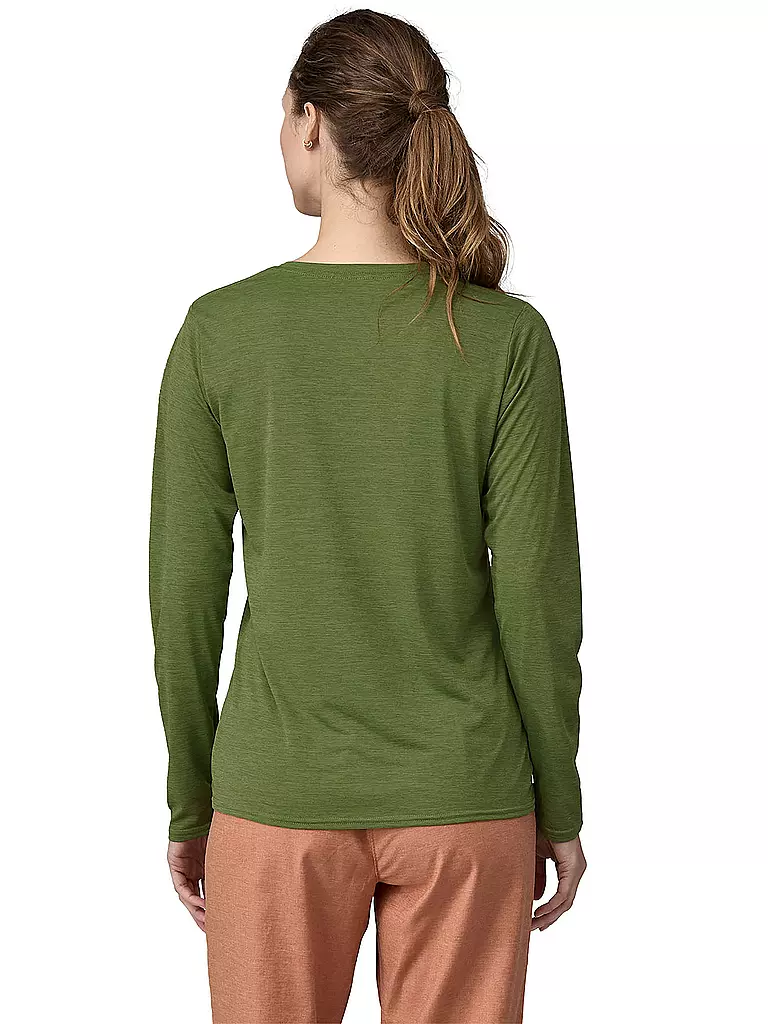 PATAGONIA | Damen Funktionsshirt Long-Sleeved Capilene® Cool Daily Graphic | Vert
