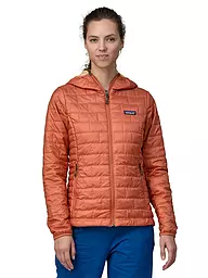 PATAGONIA | Damen Isolationsjacke Nano Puff® Hoodie | Cuivre