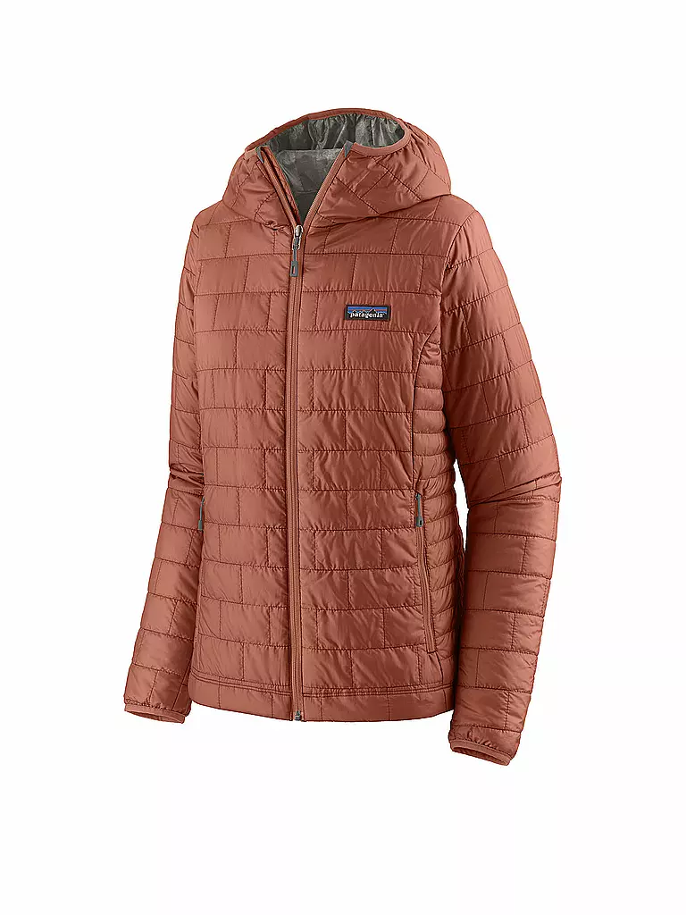 PATAGONIA | Damen Isolationsjacke Nano Puff® Hoodie | Cuivre
