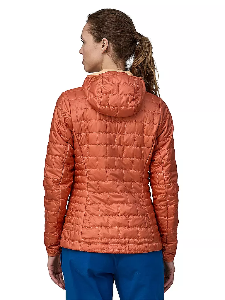 PATAGONIA | Damen Isolationsjacke Nano Puff® Hoodie | Cuivre