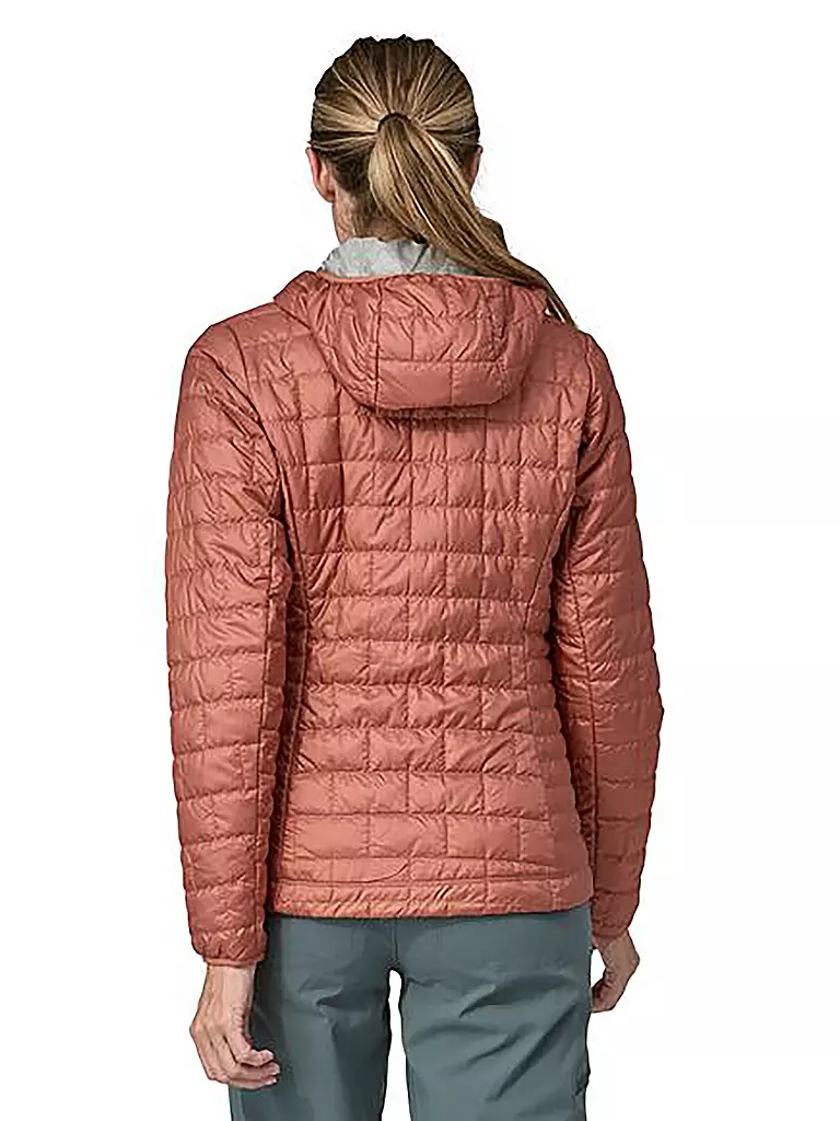PATAGONIA | Damen Isolationsjacke Nano Puff® Hoodie | Cuivre