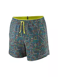 PATAGONIA | Damen Short Multi Trails 5½" | Vert foncé