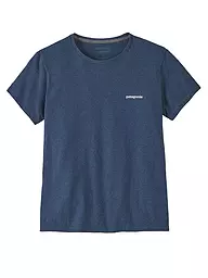 PATAGONIA | Damen T-Shirt P-6 Logo Responsibili | Bleu