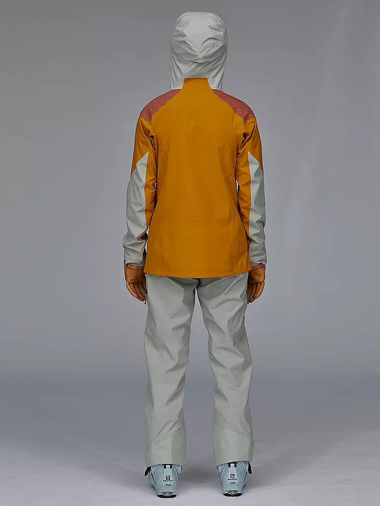 PATAGONIA | Damen Tourenjacke Snowdrifter Hoodie | Or