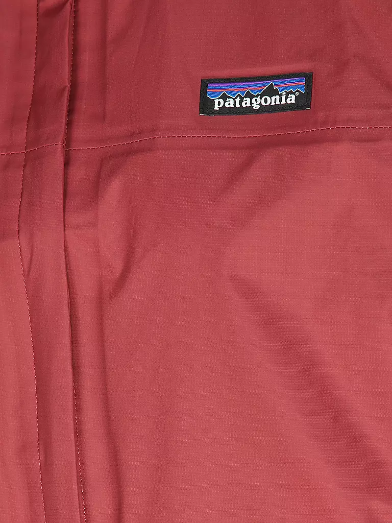 PATAGONIA | Damen Wanderjacke Torrentshell 3L | Rouge foncé
