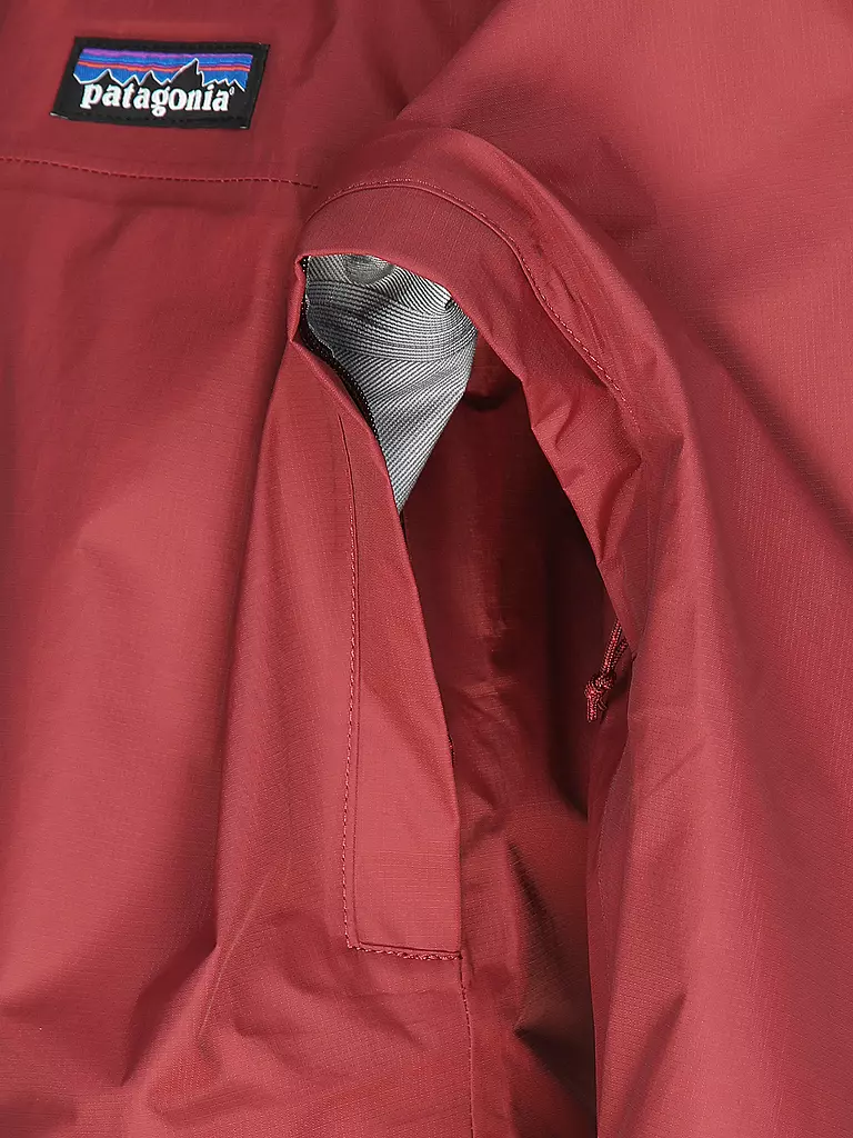 PATAGONIA | Damen Wanderjacke Torrentshell 3L | Rouge foncé