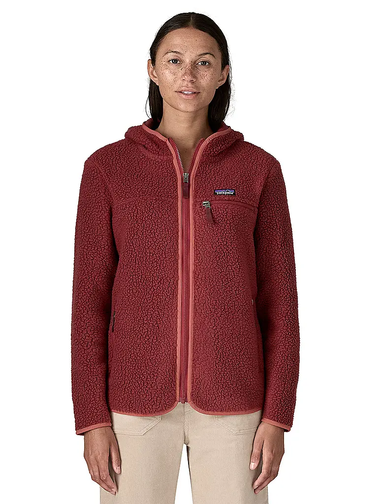 PATAGONIA | Fleecejacke RETRO PILE | Rouge foncé