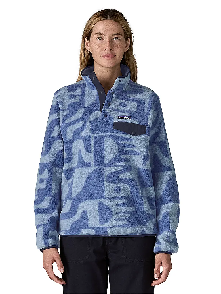 PATAGONIA | Fleecepullover Synchilla® Snap-T® pour femme | Bleu