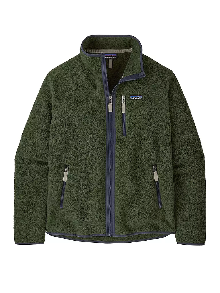 PATAGONIA | Herren Fleecejacke Retro Pile | Vert foncé