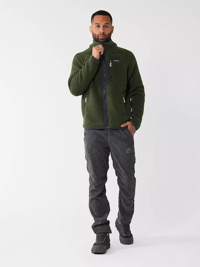 PATAGONIA | Herren Fleecejacke Retro Pile | Vert foncé