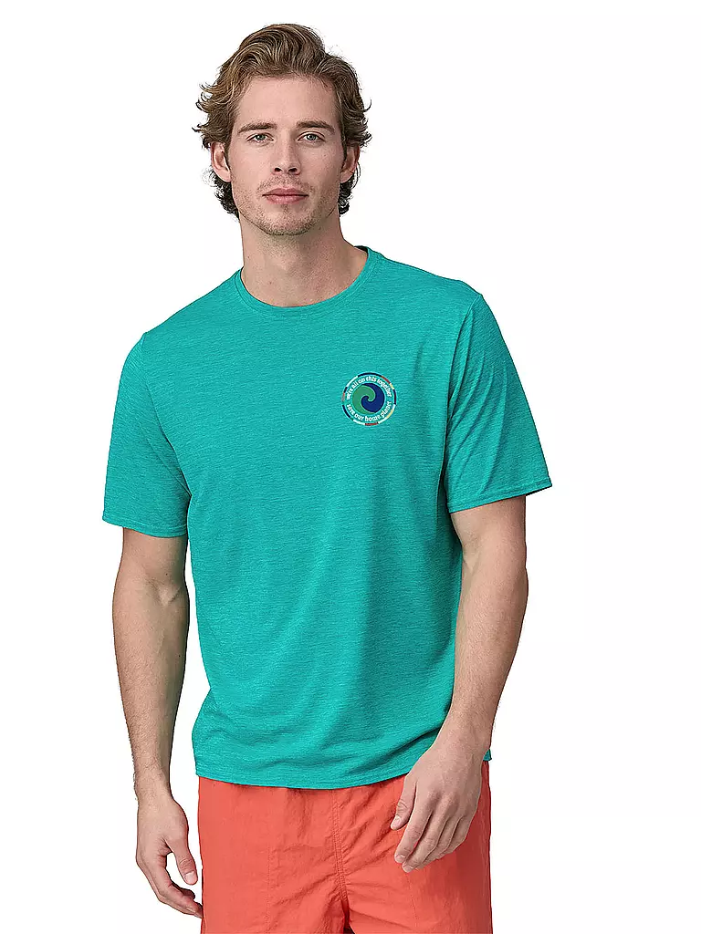 PATAGONIA | Herren Funktionsshirt Capilene® Cool Daily Graphic | Pétrole