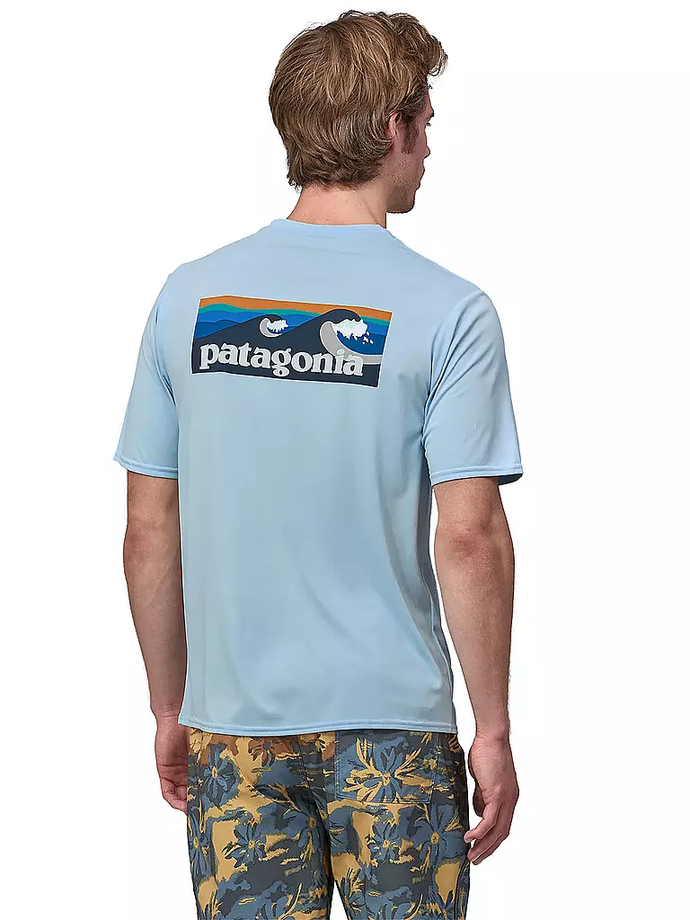 PATAGONIA | Herren Funktionsshirt Capilene® Cool Daily Graphic | Bleu clair
