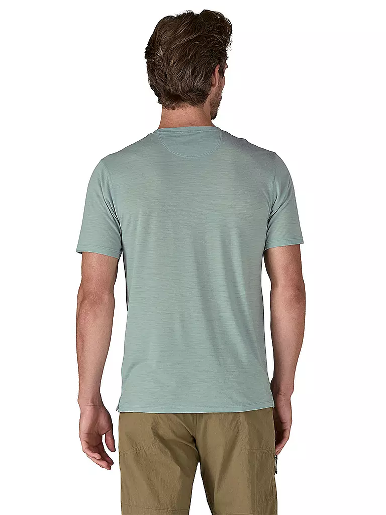 PATAGONIA | Herren Funktionsshirt Capilene® Cool Merino Graphic | Bleu clair