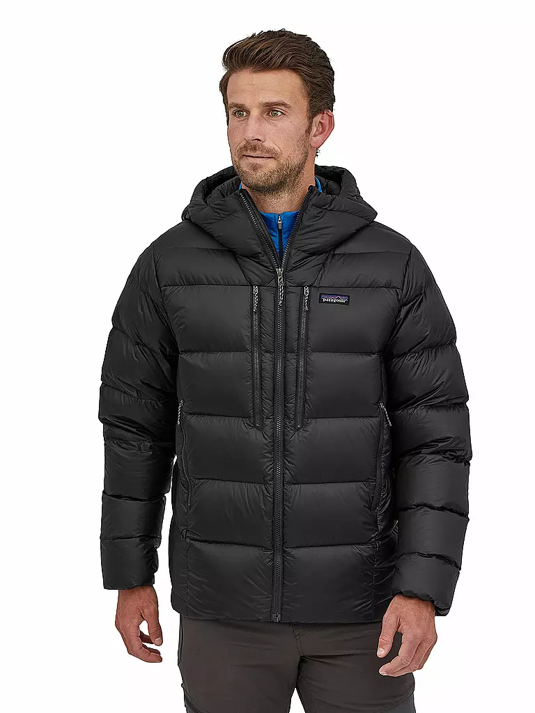 PATAGONIA | Herren Isojacke Fritz Roy Down Hoodie | Noir