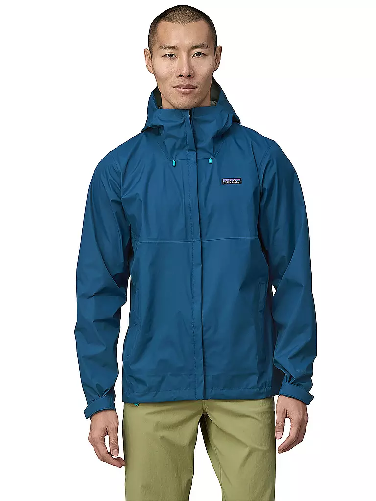 PATAGONIA | Herren Wanderjacke Torrentshell 3L | Bleu foncé