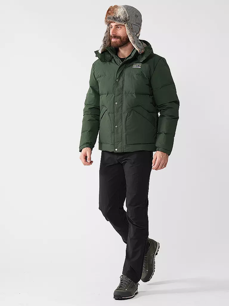 PATAGONIA | Herren Winterjacke Downdrift  | Vert foncé