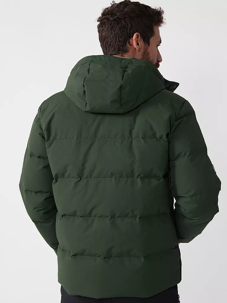 PATAGONIA | Herren Winterjacke Downdrift  | Vert foncé