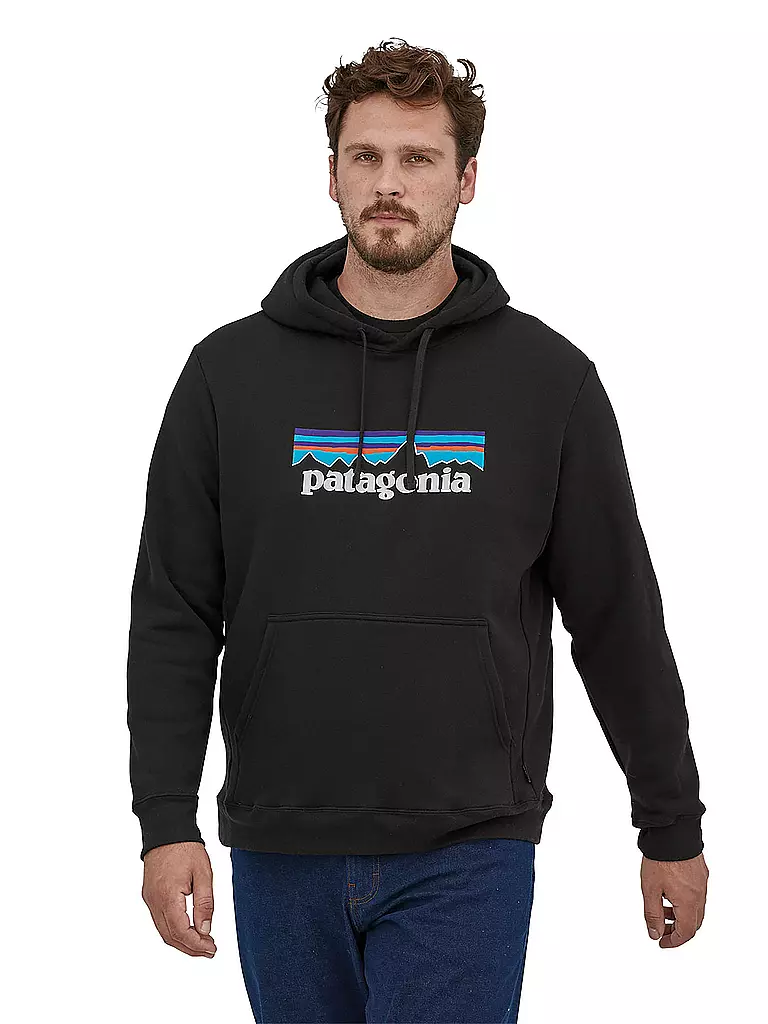 PATAGONIA | Hoodie Homme P-6 Logo Uprisal | Noir