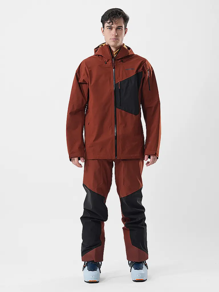 PATAGONIA | Pantalon de randonnée pour homme SnowDrifter BIB 3L | Cuivre