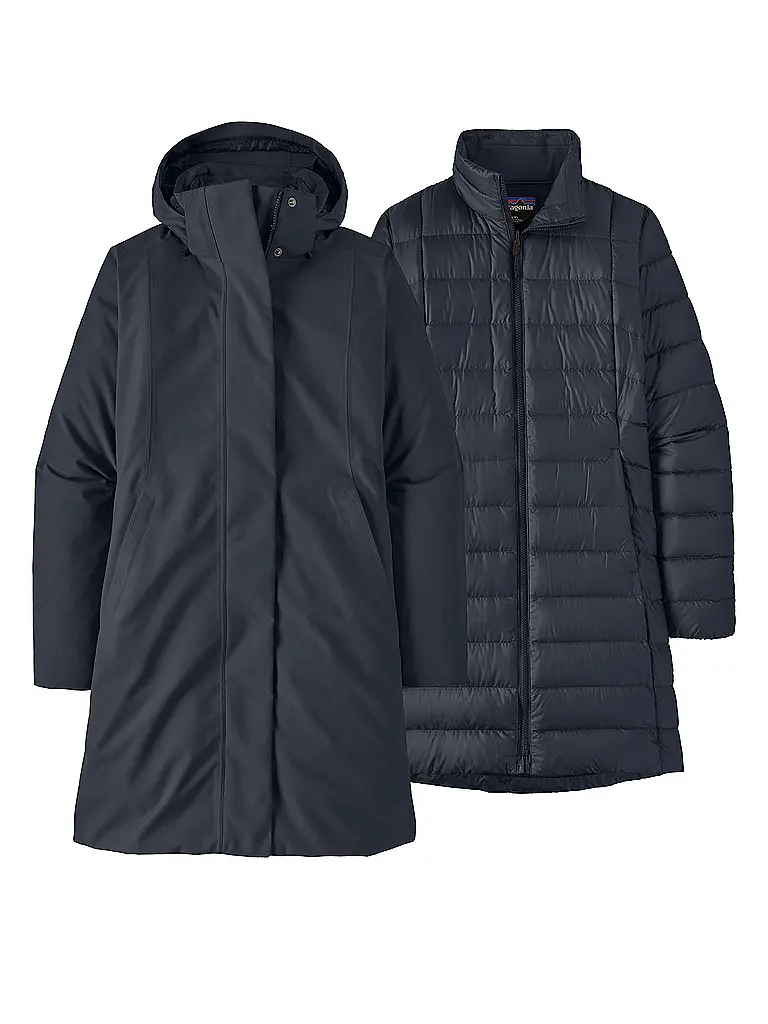 PATAGONIA | Parka d'hiver pour femme Tres 3-en-1 avec capuche en duvet |