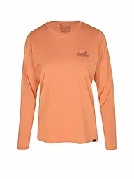 PATAGONIA | T-shirt de sport à manches longues Capilene® Cool Daily Graphic pour femme | Orange