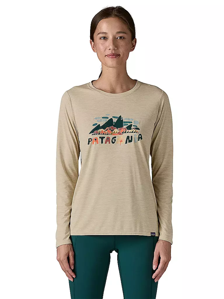 PATAGONIA | T-shirt de sport à manches longues pour femme Capilene® Cool Daily Graphic |