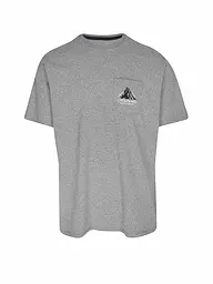 PATAGONIA | T-shirt de sport Chouinard Crest pour hommes | Gris