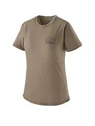 PATAGONIA | T-shirt de sport femme Capilene® Cool Merino Graphic | Gris