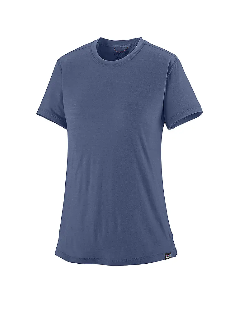 PATAGONIA | T-shirt de sport femme Capilene® Cool Merino | Bleu foncé