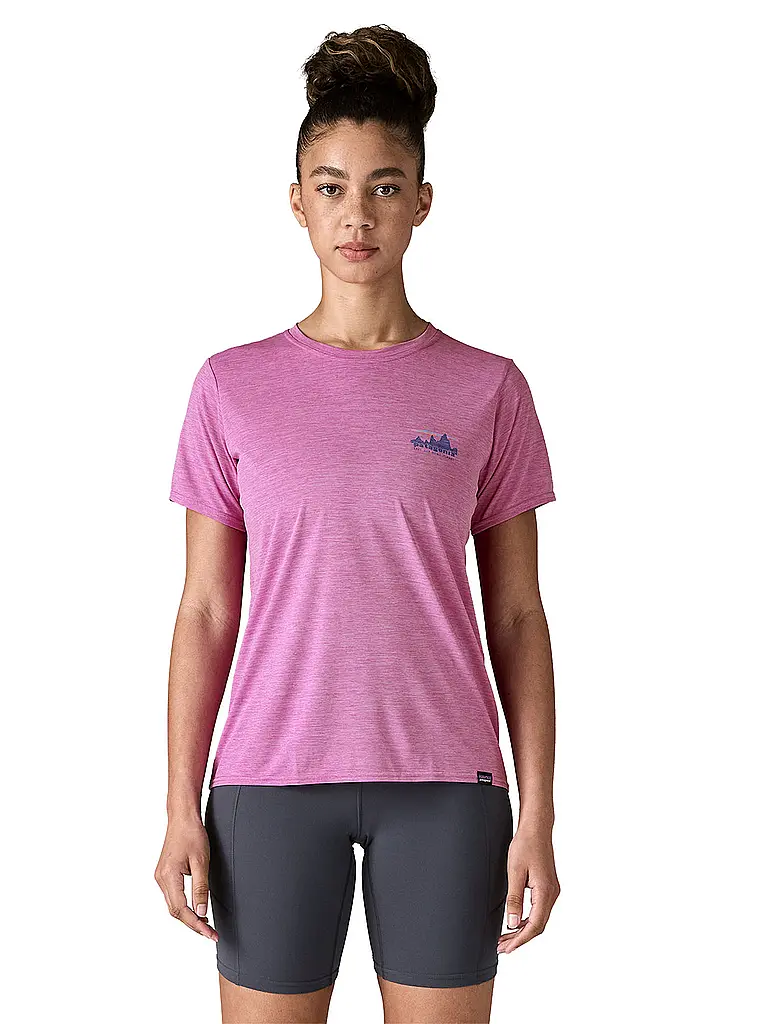 PATAGONIA | T-shirt de sport Femme Capilene Cool Daily Graphic | Rose