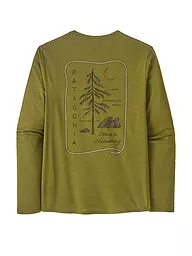PATAGONIA | T-shirt de sport homme Capilene® Cool Daily Graphic | Olive