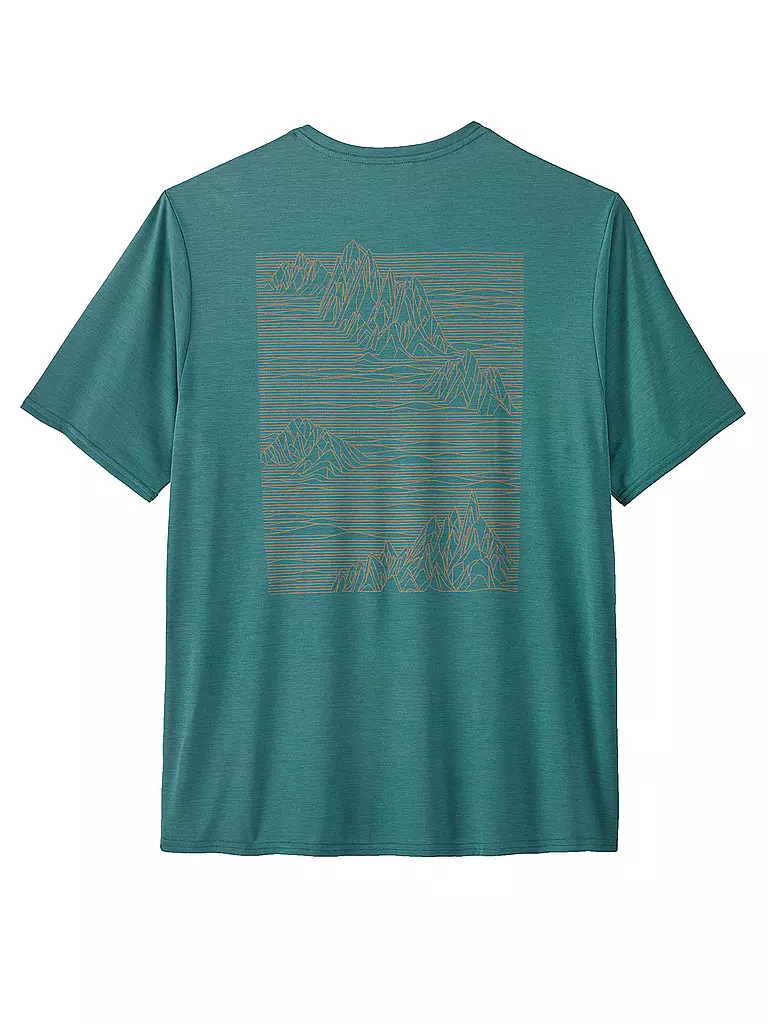 PATAGONIA | T-shirt de sport homme Capilene® Cool Daily Graphic | Bleu