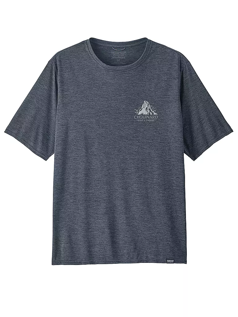PATAGONIA | T-shirt de sport homme Capilene® Cool Daily Graphic | Bleu