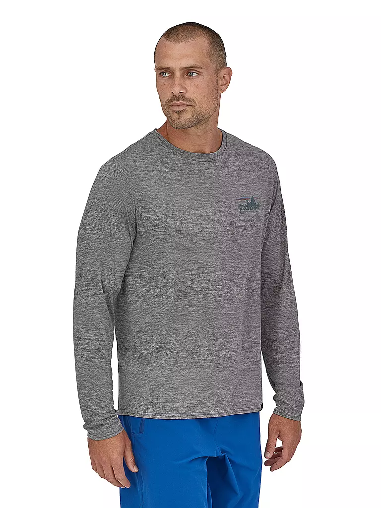 PATAGONIA | T-shirt de sport homme Capilene® Cool Daily Graphic | Gris