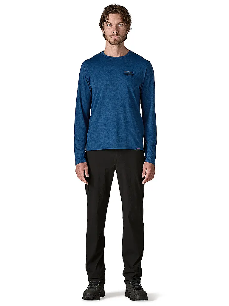 PATAGONIA | T-shirt de sport homme Capilene® Cool Daily Graphic | Bleu