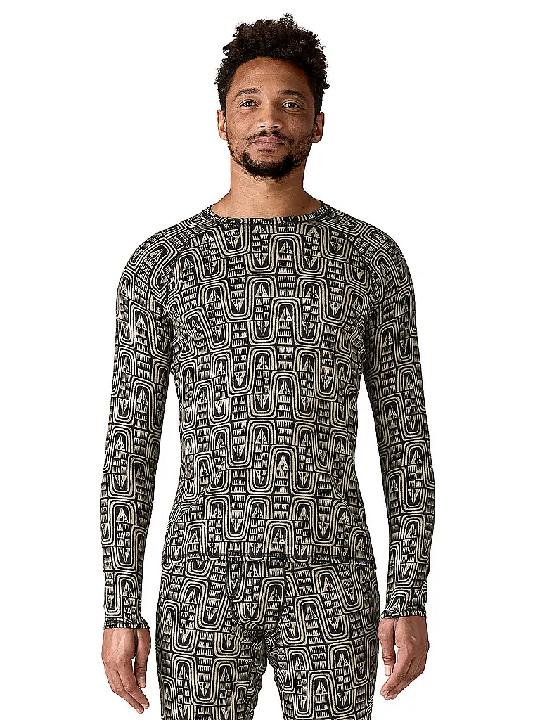PATAGONIA | T-shirt de sport homme Capilene® Midweight Crew | Camel