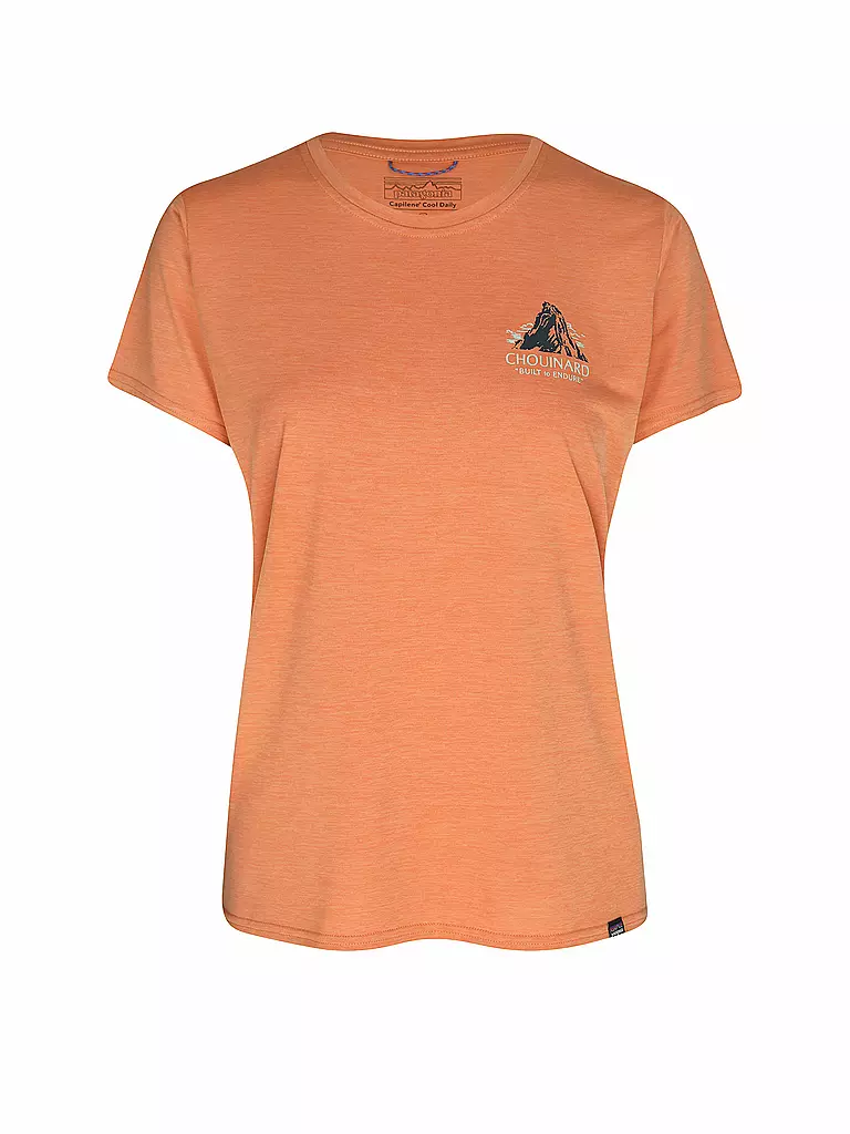 PATAGONIA | T-shirt de sport pour femme Capilene® Cool Daily Graphic | Orange