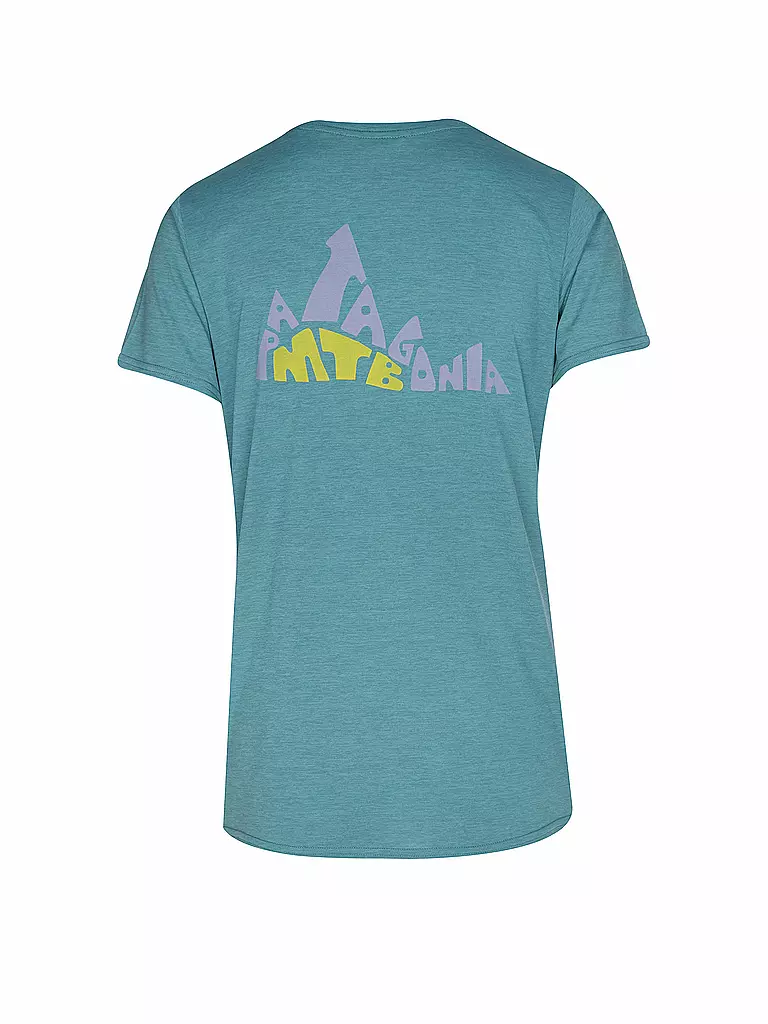 PATAGONIA | T-shirt de sport pour femme Capilene® Cool Daily Graphic | Pétrole