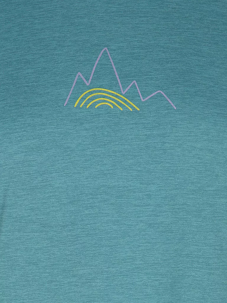 PATAGONIA | T-shirt de sport pour femme Capilene® Cool Daily Graphic | Pétrole