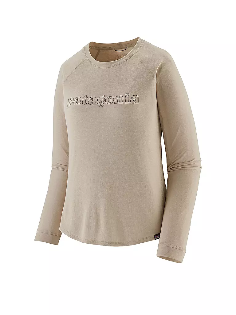PATAGONIA | T-shirt de sport pour femmes Cap Cool Trail Grap | Beige