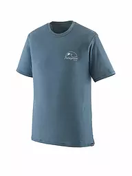 PATAGONIA | T-shirt de sport homme Capilene® Cool Merino | Bleu foncé