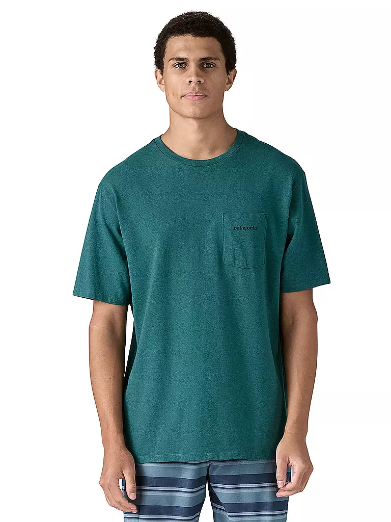 PATAGONIA | T-shirt de sport pour hommes | Bleu