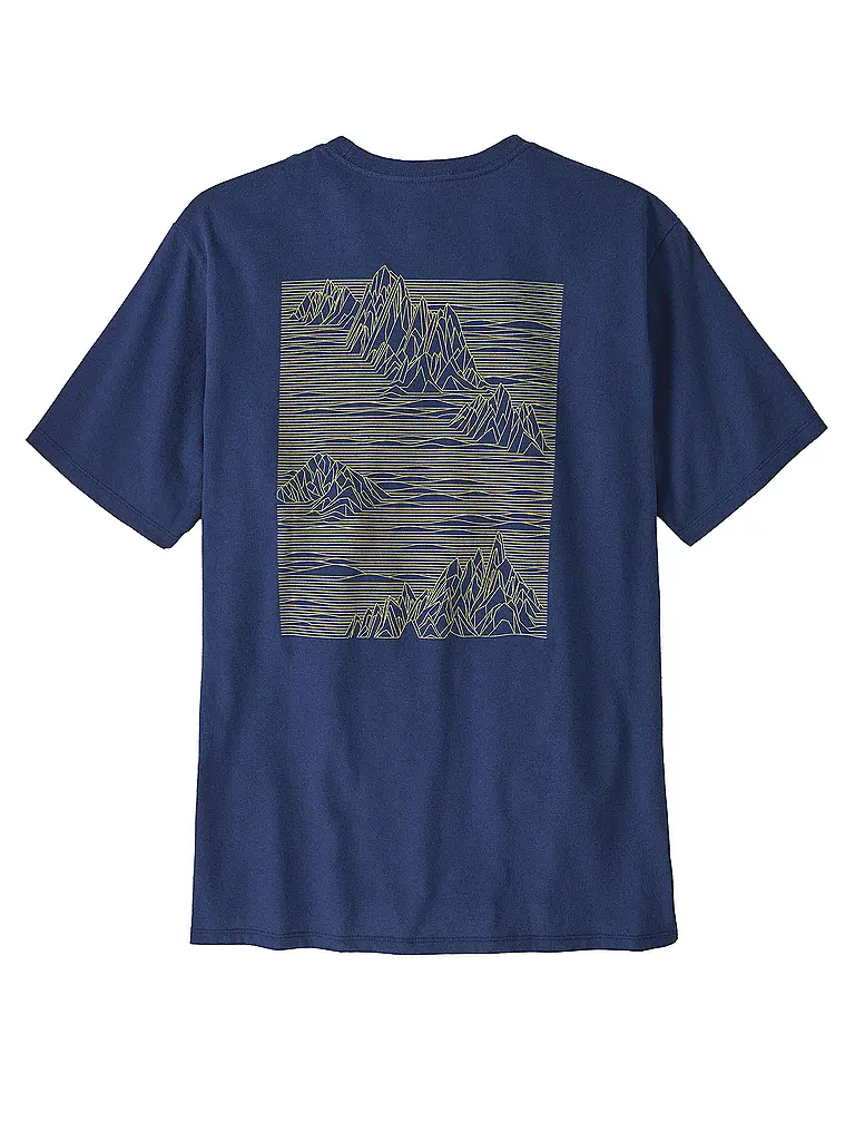 PATAGONIA | T-shirt de sport Strataspire pour homme | Bleu