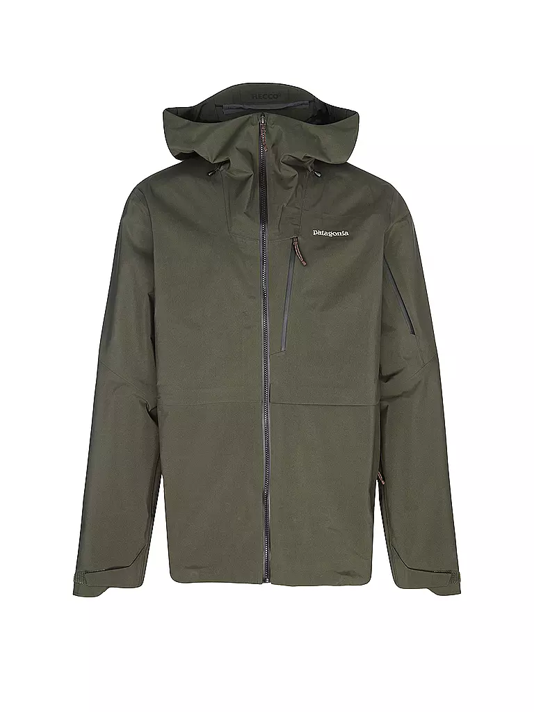 PATAGONIA | Veste de randonnée homme Untracked GTX 3L à capuche | Vert foncé